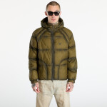 Bunda REPRESENT Translucent Hooded Puffer Dark Olive XL