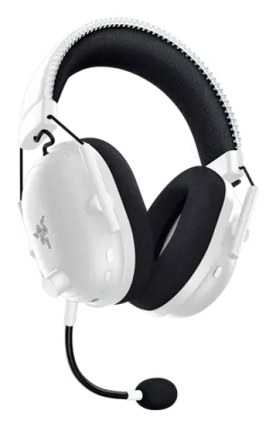 Razer BlackShark V2 Pro pre PlayStation biela / Herné slúchadlá s mikrofónom / 2.4GHz / Bluetooth / USB-C (RZ04-04530600-R3G1)