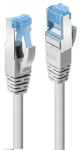 Lindy 47630 / Patch kábel / Cat 6a / S/FTP / TPE / šedá / 0,3 m (47630)