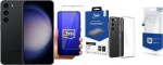 Samsung Galaxy S23 5G 8/128GB Czarny (SM-S911BZKD) + Etui Clear Case + FlexibleGlass