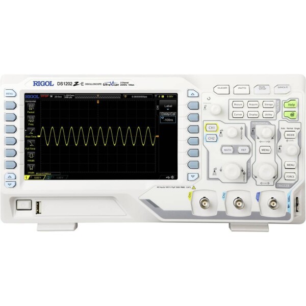 Rigol DS1202Z-E digitálny osciloskop 200 MHz 2-kanálová 1 GSa/s 24 Mpts 8 Bit 1 ks; DS1202Z-E