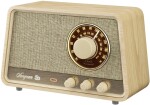 Sangean Sangean WR-101 table radio, Bluetooth, light oak