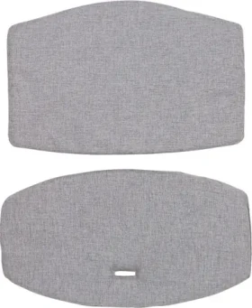CHIPOLINO Prídavné polstrovanie pre jedálenskú stoličku Tip Top Grey (STHSET0242G)