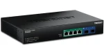 Trendnet Switch 6- Port 2.5G PoE++ / Switch / 6x 2,5 Gbps PoE++ / 1x 10G SFP+ / 240 W / GaN / Unmanaged (TPE-BG5062)
