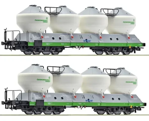 Roco 6600237 Sada 2 silo vozidiel Uacs ČD V