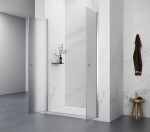 AQUALINE - PILOT otočné sprchové dvere dvojkrídlové 900 PT092