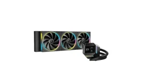 DEEPCOOL LM360 ARGB čierna / AIO vodný chladič CPU / 3x 120mm / 2.4" IPS displej / AMD + Intel (R-LM360-BKDMMC-1)