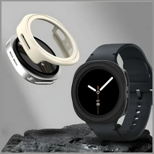 Araree Amy čierna / Ochranný kryt pre Samsung Galaxy Watch8 44 mm / TPU / Bezdrôtové nabíjanie (AR20-02416A)