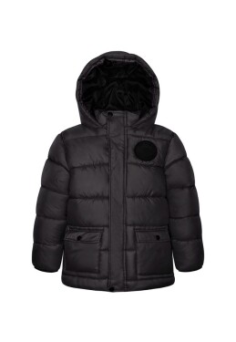 Chlapčenský nylonový kabát Puffa, Minoti, 11COAT 11, čierny - 140/146 | 10/11let