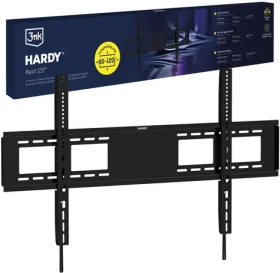 3mk Hardy MaxX 120 / Držiak TV / nosnosť 120 kg / 60-120" / VESA 150-1000 mm / 28 mm od steny (5903108744874)