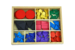 Moyo Montessori Moyo Montessori Drevené gramatické symboly s krabičkou