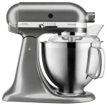 KitchenAid Kuchynský robot Artisan 5KSM185PSEMS strieborná / 300W / 4,8L / 10 rýchlostí (5KSM185PSEMS)