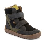 Detské zimné barefoot topánky UP HILL WOOL Gray/Black Froddo G3160262-3 - 30