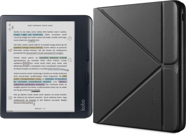 Kobo Czytnik Kobo Libra Colour + Etui Cover Sleep