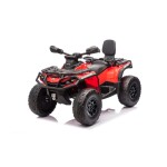 Mamido Detská elektrická štvorkolka Can-Am Outlander ATV 4x200W červená