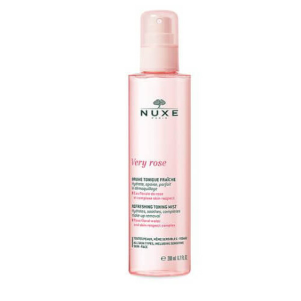 NUXE Very rose osviežujúce odličovacie tonikum 200 ml