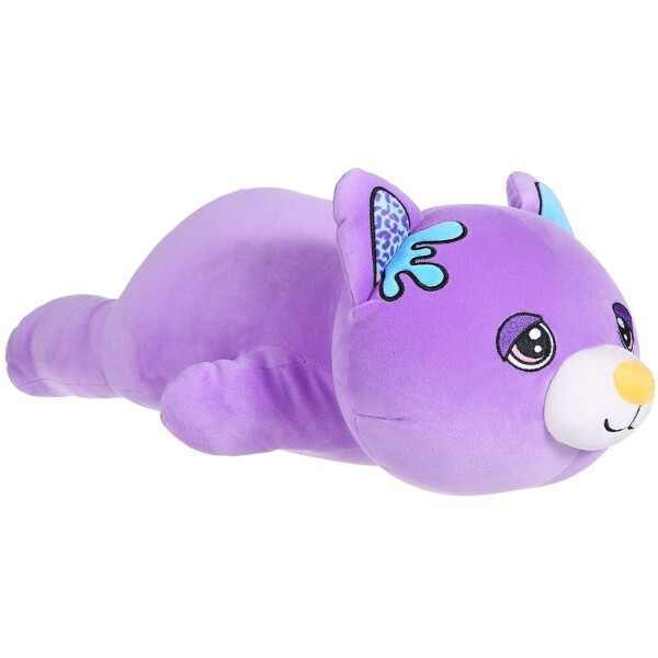Sparkys Plyšový kamarát - Mačka Fialinka 50 cm ležiaca