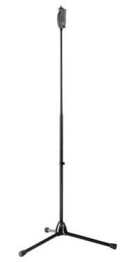 Jednoručný mikrofónny stojan Soft-Touch čierny / Stojan pre mikrofón / Výška 1100/1820 mm (25680)