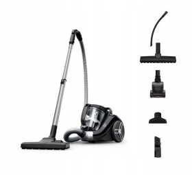 Tefal Compact Power XXL 900 W bez práce Čierny - Puteklu sucejs TW4B75 (3221616113367)