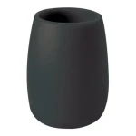 Spirella Sven kelímok na kefky čierny / polyresin (7610583218650)