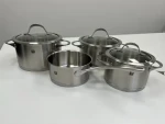 Zwilling Essence Sada nerezového riadu 4ks / 3x hrniec s pokrievkou / 1x rajnicu (66220-003-0)