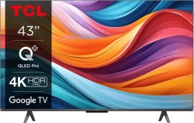 TCL QLED 43 TV, 43T7B