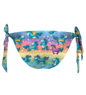 Aloha From Deer Uni Bikini Bows Bottom WBBB AFD660 Blue