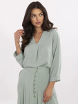 Blúzka D73761M11174B pistáciová XXL