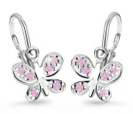 Cutie Jewellery Detské náušnice bieleho zlata C2748-10-X-2