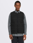 Knowledge Cotton GO ANYWEAR™ quilted padded zip vest 1300 Black Jet XL