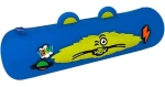 Mitama Mitamino Animal modrá-zelená / Peračník / silikónový / zips / 22 × 7 × 6,5 cm (63704-0289)