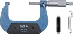 YATO YT-72302 / Mikrometer mechanický /50-75mm+00.01mm (YT-72302)