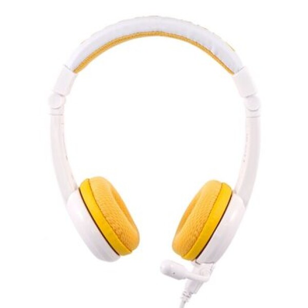 BuddyPhones School - žltá / Detské slúchadlá s mikrofónom / 3.5 mm jack / 1.4 m (BP-SCHOOLP-YELLOW)