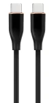 Gembird CC-USB2S-CMCM-1.5M-BK čierna / USB kábel / USB-C (M) - USB-C (M) / USB 2.0 / 1,5 m / 3 A (CC-USB2S-CMCM-1.5M-BK)