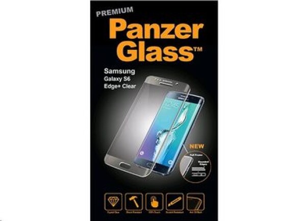 PanzerGlass PREMIUM tvrdené sklo na celý displej pre Samsung Galaxy S6 Edge číra (5711724110276)