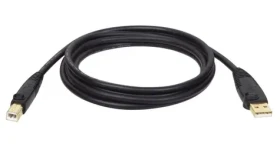 EATON kábel USB-A - USB-B čierna / Kábel / USB 2.0 / Samec-samec / 4,57 m (U022-015)