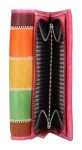 Dámska kožená peňaženka Lagen LG-11DS Fuchsia/Multi
