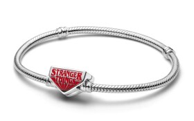 Pandora Strieborný náramok na prívesky Stranger Things Moments 593572C01 20 cm