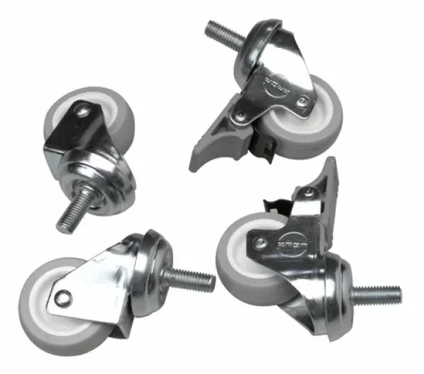 Equip kolieska pre čajky ECO/Pro-Mount strieborná / Kolieska / 19" / sada 4 ks (EZW-1)
