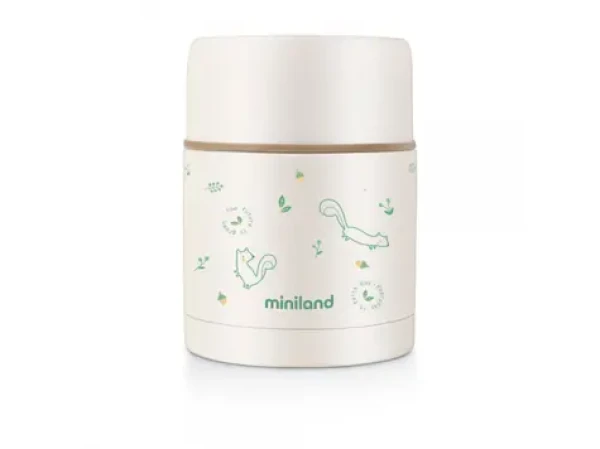 Miniland Termoska na jedlo Natur veverička 600ml (89347ML)