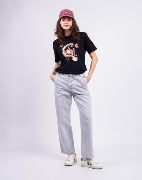 Carhartt WIP W' Pierce Pant Straight Black chalk wash 27