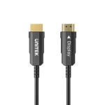Unitek HDMI 2.0 AOC 50 m čierna / Kábel optický / 4K 60Hz (C11072BK-50M)