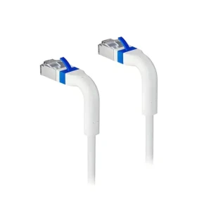 Lanview Cat6a Slim Bendable biela / Sieťový kábel / U/FTP / RJ-45 / 5 m / LSZH (LV-6AFTP-FLEX-ANG-05W-S)