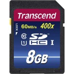 Transcend Premium 400 pamäťová karta SDHC 8 GB Class 10, UHS-I; TS8GSDU1