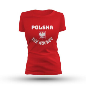 Hokejový dres Poľsko W SREBICEPLTS-RD-W L
