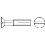 TOOLCRAFT TO-5450103 zápustné skrutky M3 4 mm drážka DIN 963 mosaz 1000 ks; TO-5450103