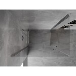 MEXEN/S - Mist-B Duo sprchovací kút dvere krídlové 95 x 75, transparent, chróm 8A2-095-075-01-00