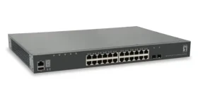 LevelOne GTL-2881 / Switch / 24x GE / 2x SFP+ 10G / Managed L3 / 19" / stohovateľný (GTL-2881)