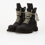 Tenisky Rick Owens DRKSHDW Leather Boots - Low Army Gabe Black EUR 40