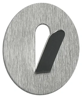 Spirella PUNZO-Round okrúhly háčik na uteráky nerezová oceľ / samolepiaci / priemer 60 mm
